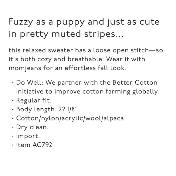 Madewell Baez Pullover Sweater in Stripe - Picture 13 of 13